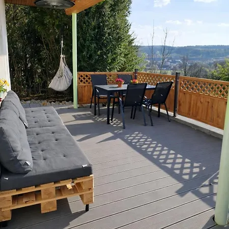 Шале Mit Sauna, Kamin & Fernblick Im Steigerwald