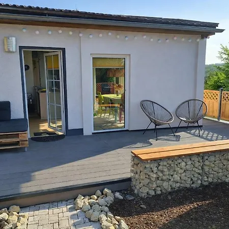 Mit Sauna, Kamin & Fernblick Im Steigerwald