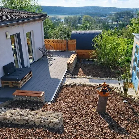 Mit Sauna, Kamin & Fernblick Im Steigerwald