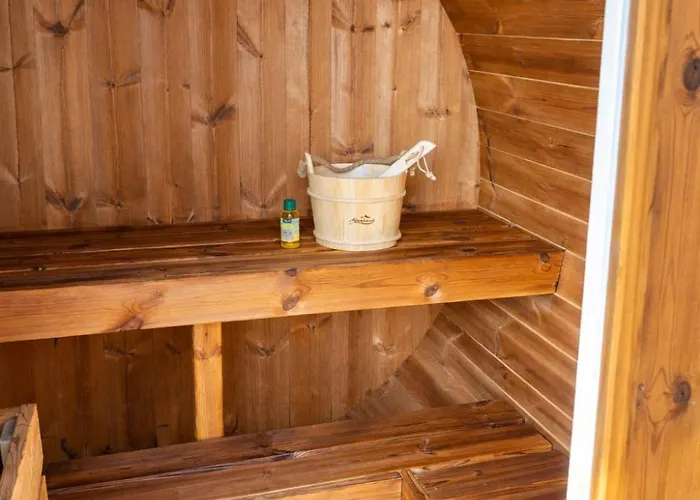 Mit Sauna, Kamin&fernblick Im Steigerwald Chalet Schlüsselfeld