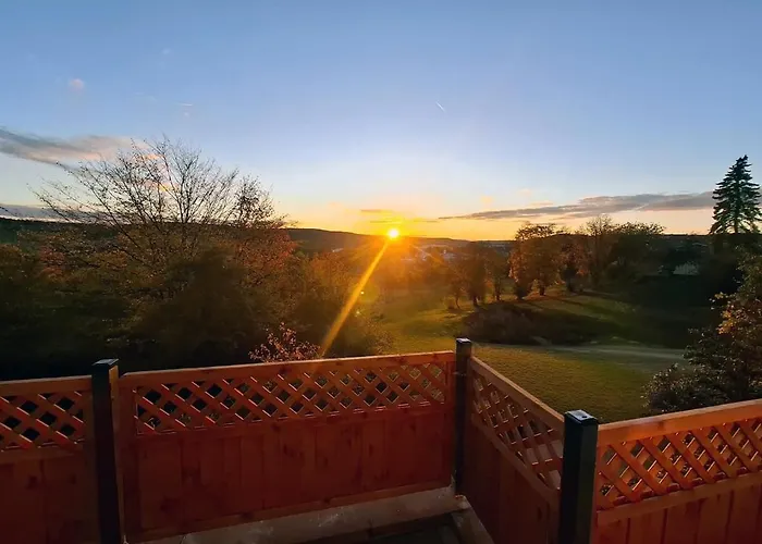 Mit Sauna, Kamin&fernblick Im Steigerwald *
